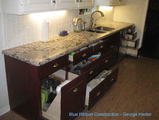 Kitchen 4f for Blue Ribbon Construction and Consulting by George Hester