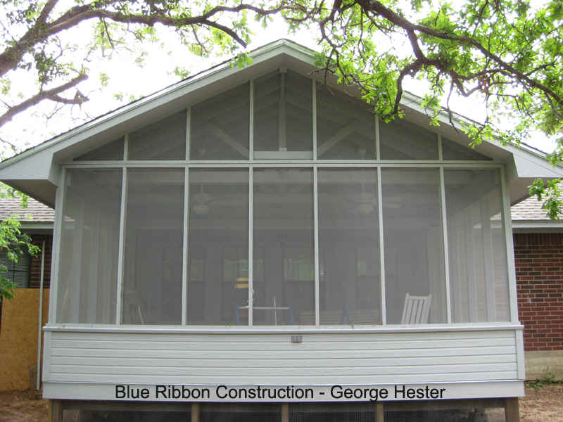 Screened Room 1 for Blue Ribbon Construction and Consulting by George Hester